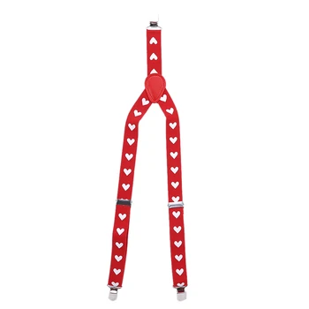 

Boys Girls Unisex Suspenders Stars Print Suspenders Y-Back Adjustable Clip-on Trousers Elastic Party Clothes Accessories