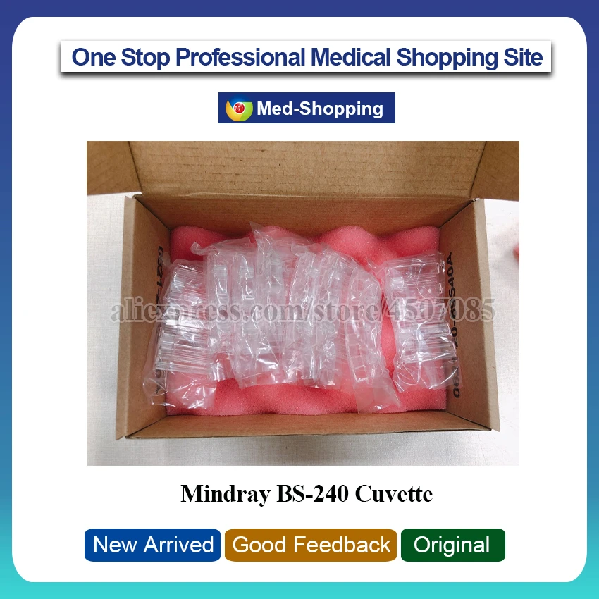 1box 8pcs New And Original Mindray Bs240 Bs 240 Biochemistry Analyzer Cuvette 115 00 Aliexpress