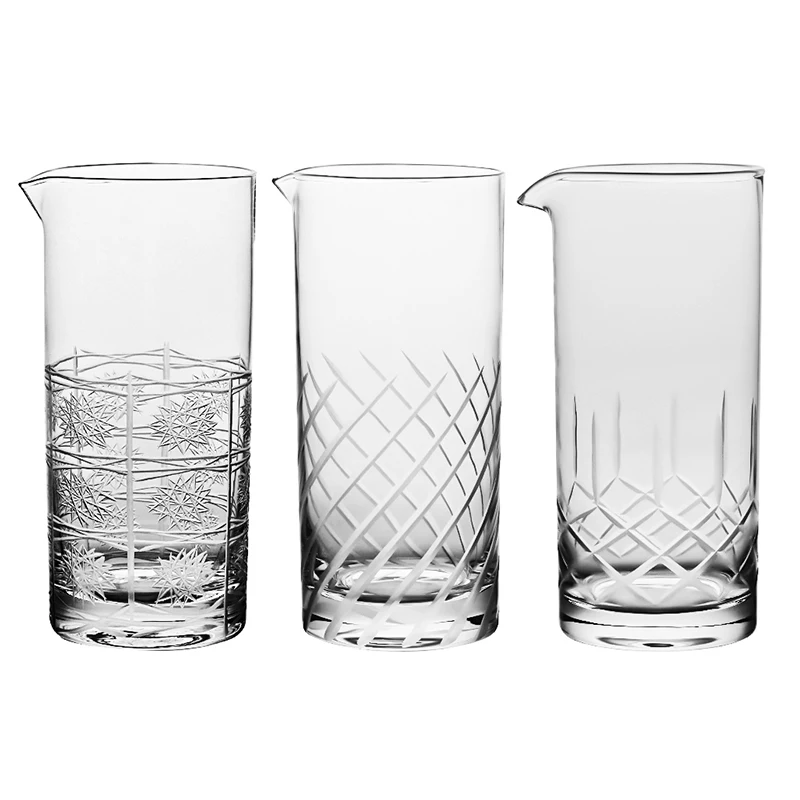Japanese style 600ml cocktail mixing glass bar mixing glass