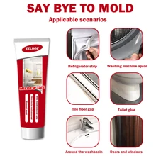 

Anti-Mould Gel Anti-Odor Household Deep Wall Black Mold Mildew Fungus Gel Remover Tile Glass Crack Kitchen Cleaner Cleaning Tool