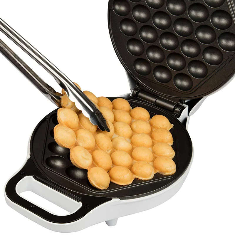 

2018 HK Non-stick Automatic Household Home Electric Rotary Egg Waffle Maker Pancake Machine Cooking Tools