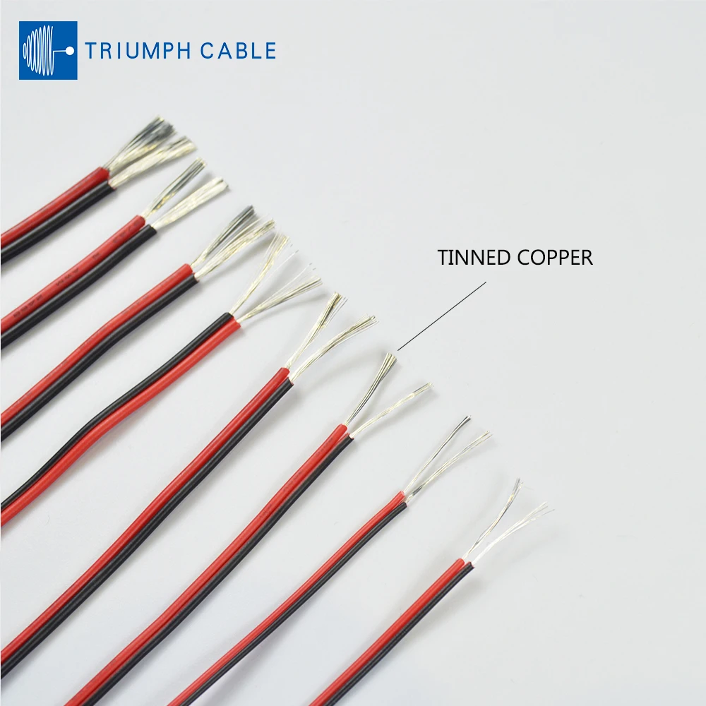 UL2468 2/5 /10M 2 Pin 28 26 24 22 20 18 16 14 AWG Electrical Copper Wire LED Lamp Lighting Red Black PVC Extension | Обустройство