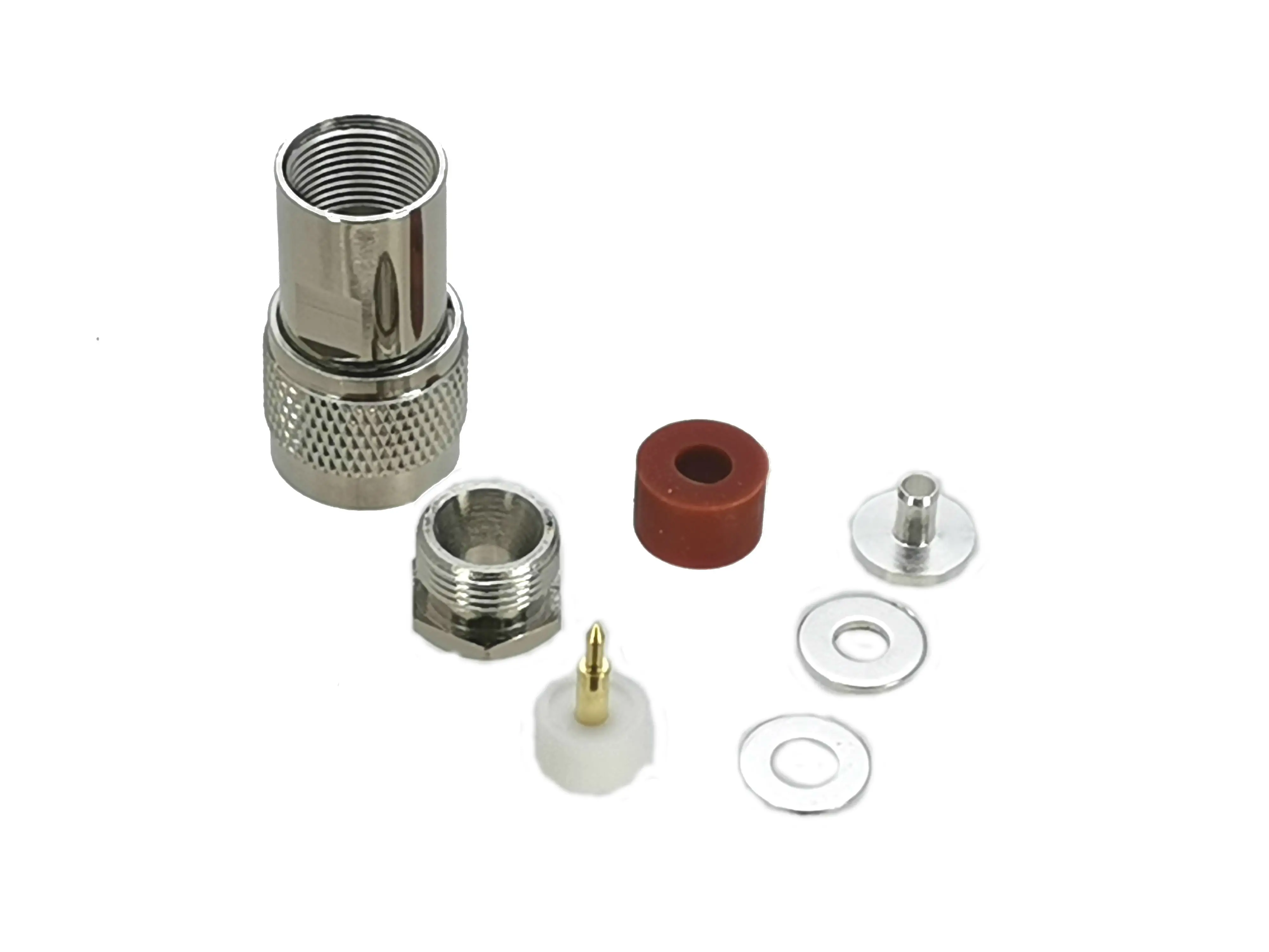 com conector rg142 lmr195 rg400, cabo coaxial