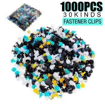 

Push Pin Rivets Mixed Retainer Fastener Clips Assortment Black Set Car