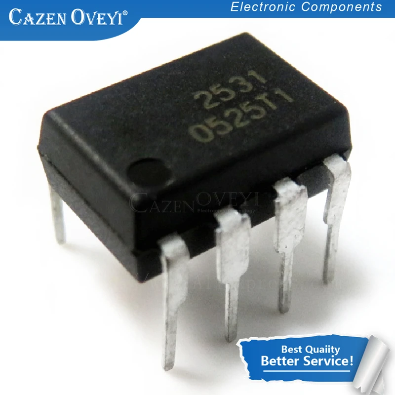 

5 шт./лот A2531 HCPL-2531 HP2531 DIP-8 SMD-8