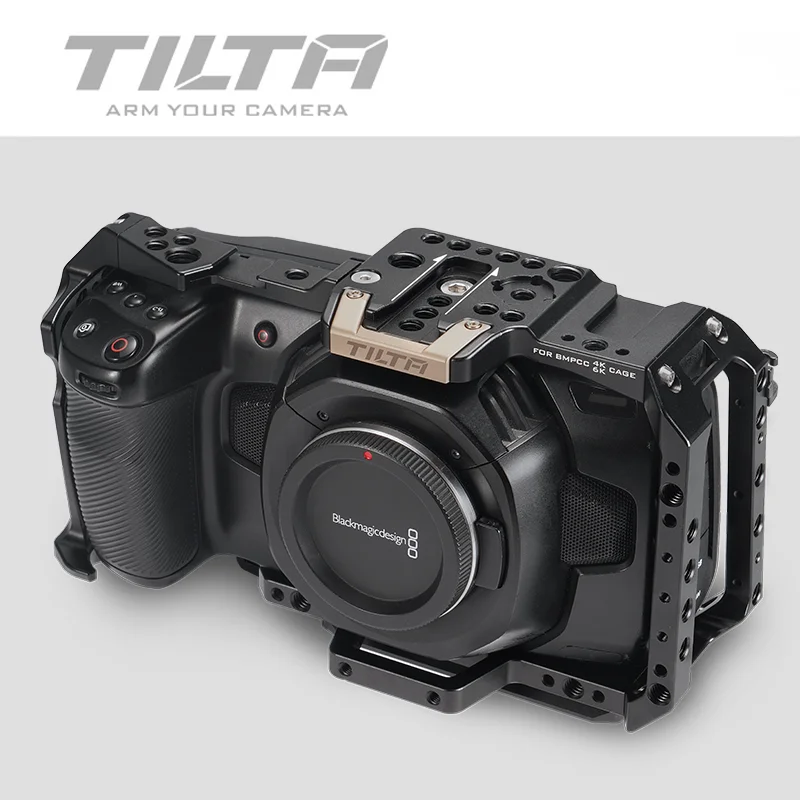 Клетка TILTA черная для DSLR камеры BMPCC4K 6K|Аксессуары фотостудии| |