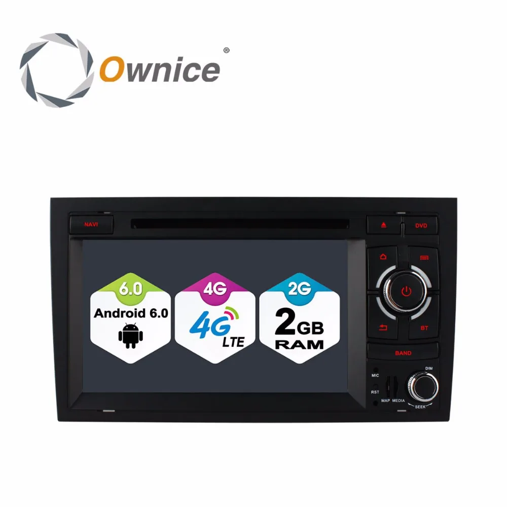 1024 Octa Core 2GB RAM Android 6 0 Автомобильный DVD плеер для Audi A4 2002 2007 Seat Exeo 2009 2012 радио GPS