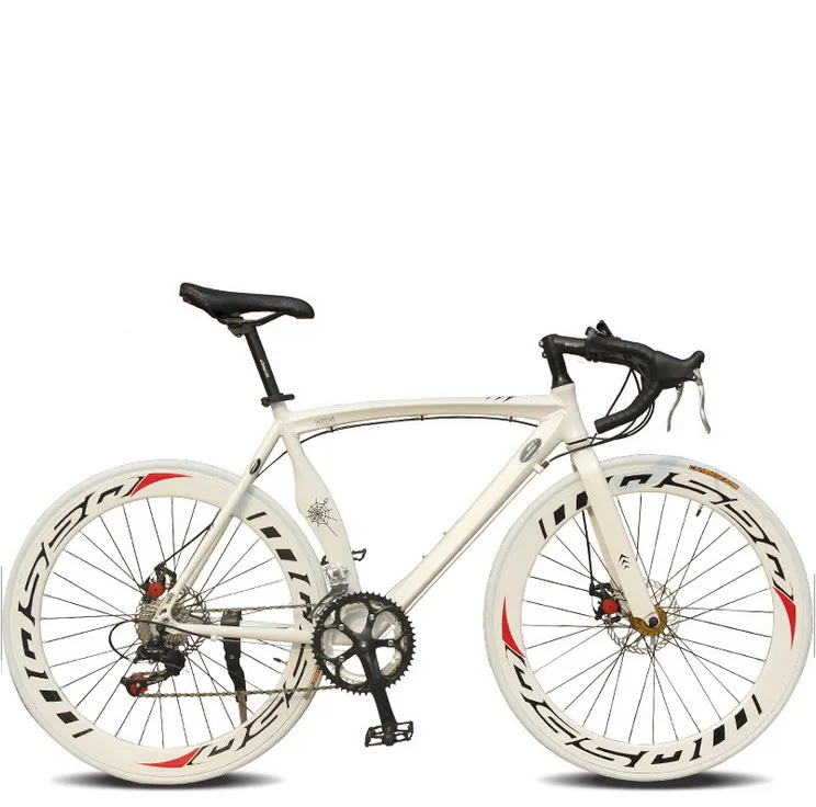 white X-Front бренд изгиб шоссе дисковый тормоз 700c 14 скоростной дорожный велосипед Алюминиевый сплав bicicleta гоночный велосипед - Цвет: white