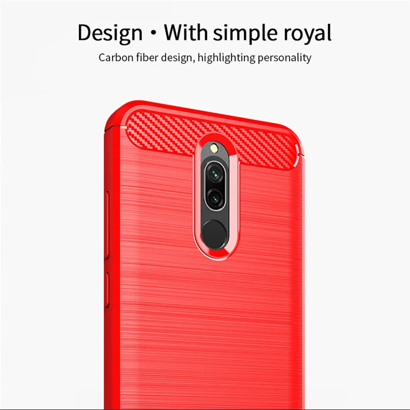 Новинка, чехол для Xiaomi Redmi 8, чехол MOFI, TPU, чехол s для Xiaomi Redmi 8, мягкая задняя крышка из ТПУ для Xiaomi Redmi 8