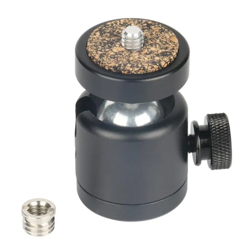 360 Swivel Ball Head 1/4" Screw Mount for DSLR Camera Tripod Ballhead