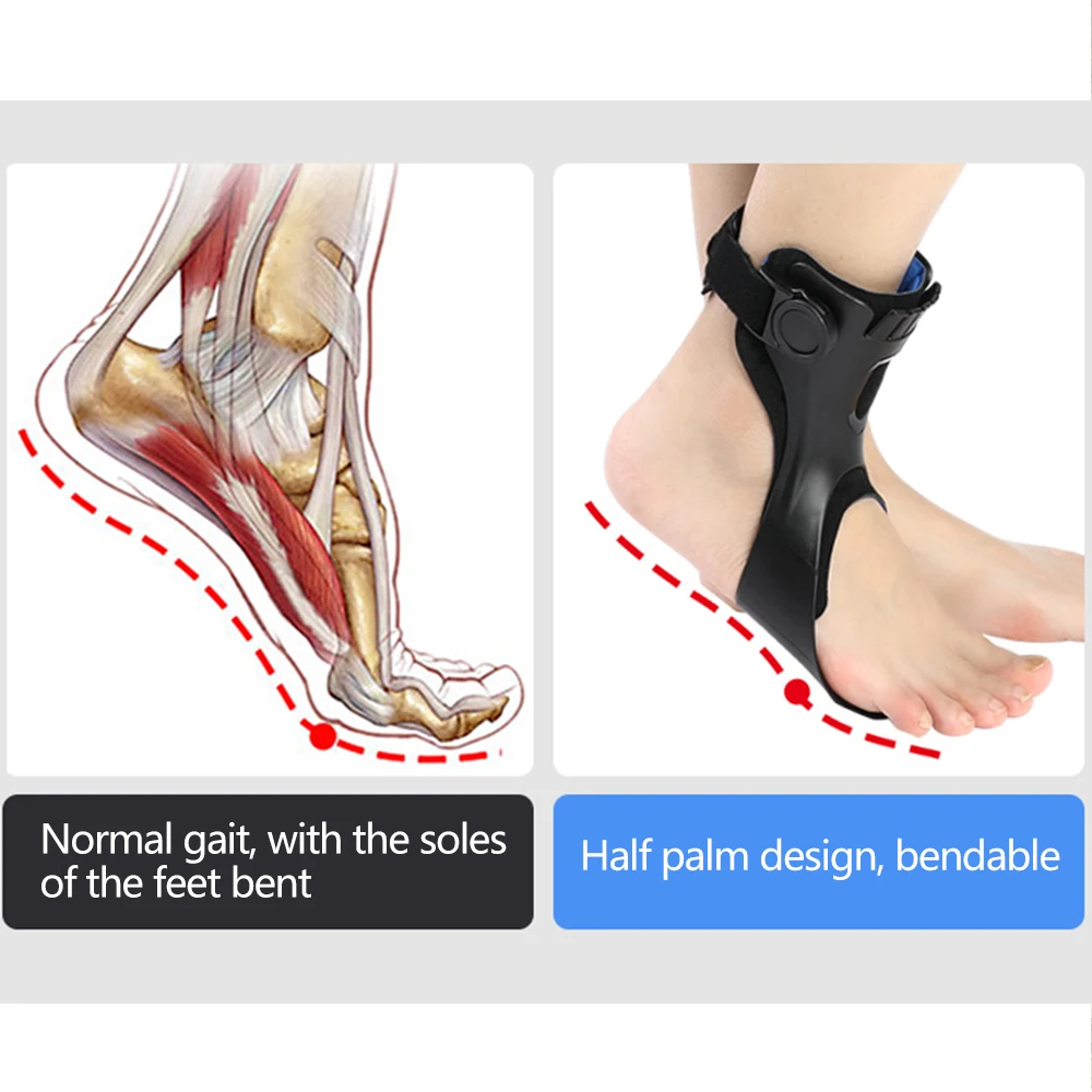 Drop Foot Brace Orthosis AFO AFOs Ankle Support With Comfortable Inflatable Airbag for Hemiplegia Stroke Shoes Walking 5