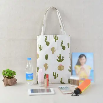 

2020 Women tote bag shopping bag canvas bag Trend Tote Bag Art Fresh Environmental Protection bolsas ecologicas reutilizables
