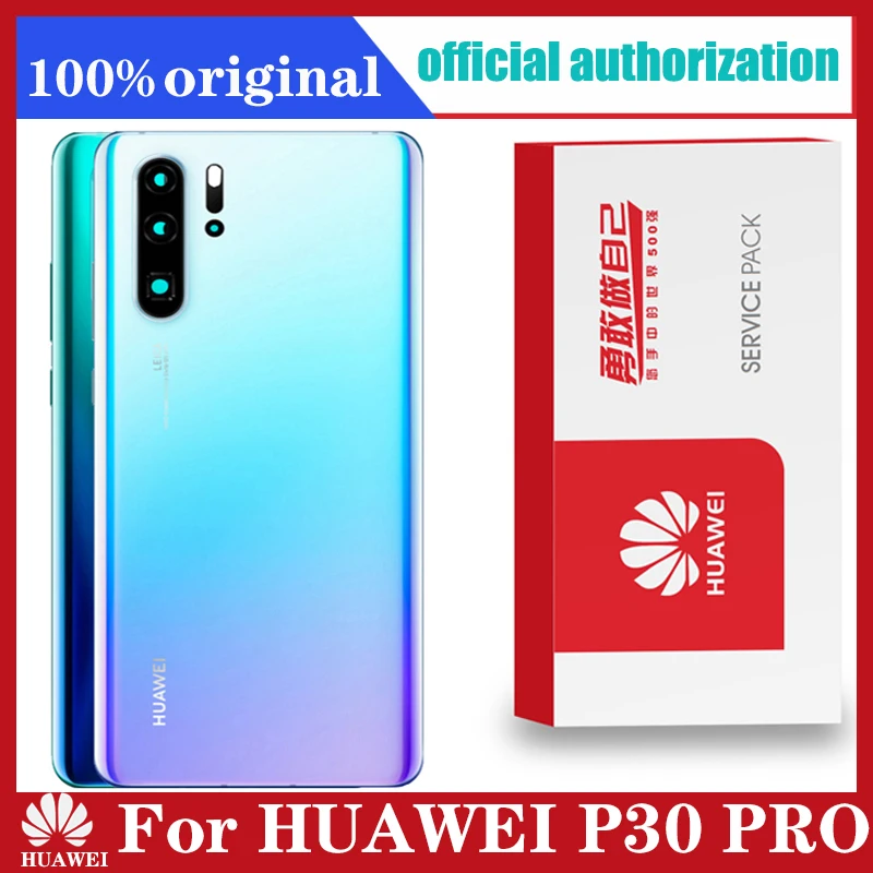 Replacement Adhesive Battery-Glass Camera-Lens Back-Cover Huawei P30 Original Sticker
