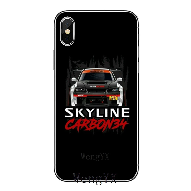 Мягкий чехол модные автомобили для дрифта Авто JDM ДЛЯ samsung Galaxy A10 A30 A40 A50 A60 A70 A6s A8 A9s J4 J6 Prime Plus