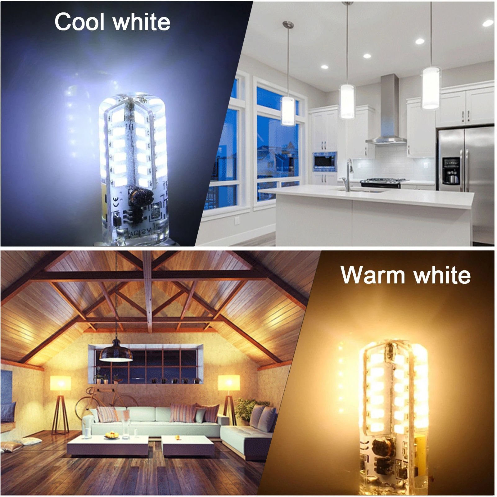 Bombillas LED G4 de 48LEDs, 12V, 10W, GY6.35, lámpara halógena G4, luz de Ángulo de haz 360, lámpara de bulbo Navidad para accesorio de iluminación Manner|Placas señales| - AliExpress