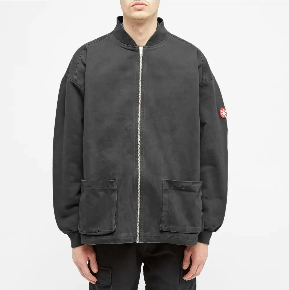 

Best Version 2020ss Cavempt Sweat Zip Sleeve Jacket Men Women Cargo Jackets Cavempt Oversized C.E Cotton Jacket Coats Men