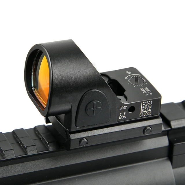 US $15.04 New Mini SRO Red Dot Scope Sight RMR Collimator Sight Airsoft Hunting Reflex Sight fit 20mm Weaver 