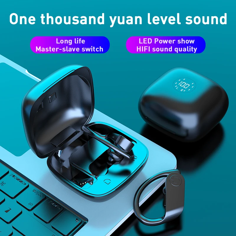 

original B11 TWS Led Display Bluetooth Earphone 5.0 Wireless earphone Stereo Earbuds Handsfree Sport Headset For Phone pk xiaomi