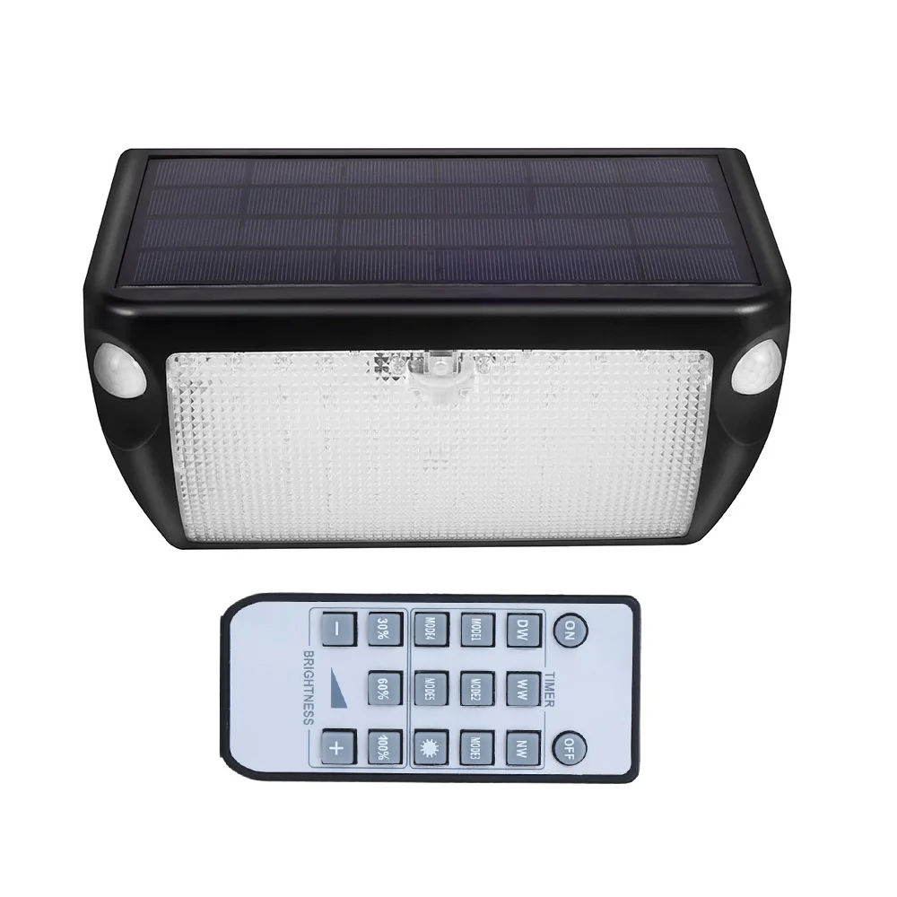 

Outdoor Solar Light Light Remote Control Double-headed Sensor Light Sound Control Door Light Household Waterproof Street light