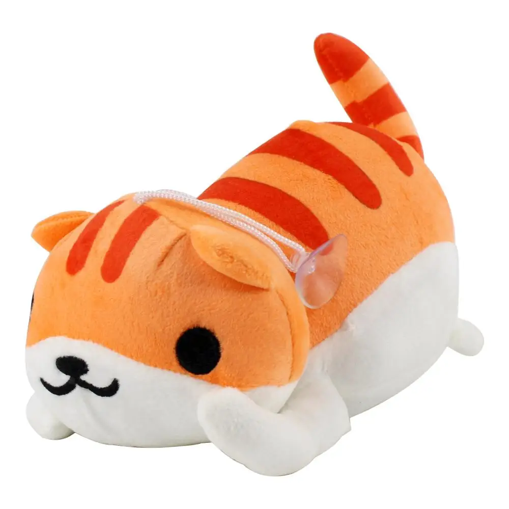 2 стиля Neko Atsume плюшевые игрушки серый оранжевый Кот Китти в виде животного мягкая набивная кукла