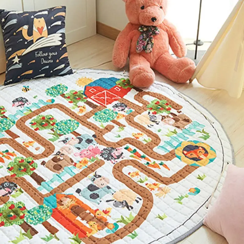 Детская игра ползающий коврик для пикника гостиная детская комната декоративная коврики H3CD