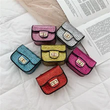 Новинка, сумки через плечо, сумка через плечо для маленьких девочек, детские Мультяшные Кошельки для монет, милые сумочки для принцесс, маленький кошелек