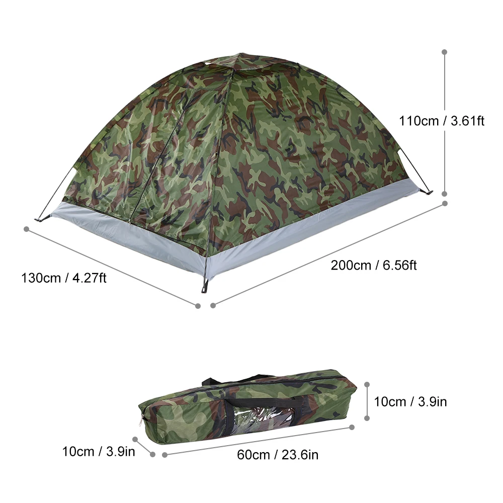 2 Person Beach Tents Ultralight Single Layer Water Resistance Camping Tent Travel with Carry Bag Hiking Traveling Shelter Tents camping tent,portable tent