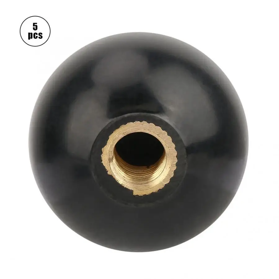 

Round Ball Knob 5Pcs/set BM8*25 Built in Copper Screw Nut Round Ball Knob Handle
