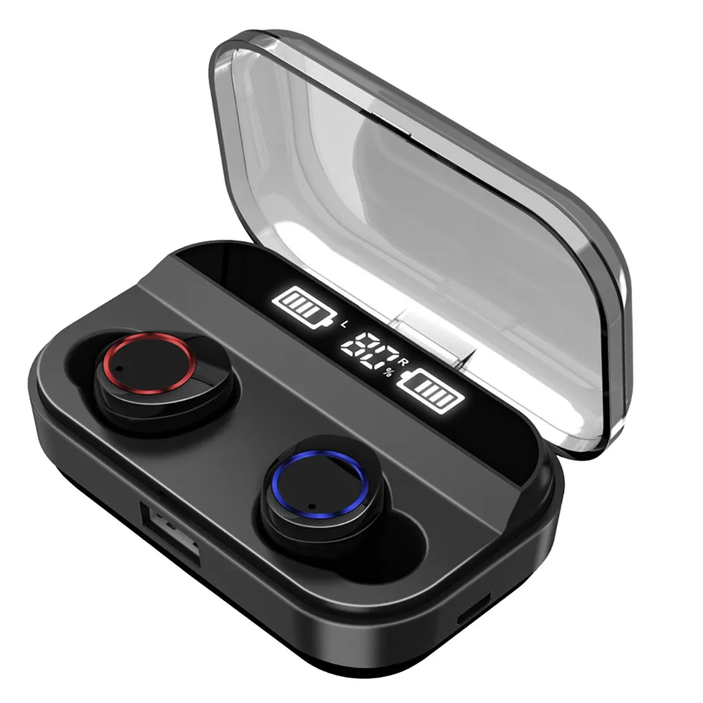 Ouhaobin, Bluetooth гарнитура, беспроводные наушники, TWS, Mini BT 5,0, стерео наушники-вкладыши, гарнитура, водонепроницаемая для телефона