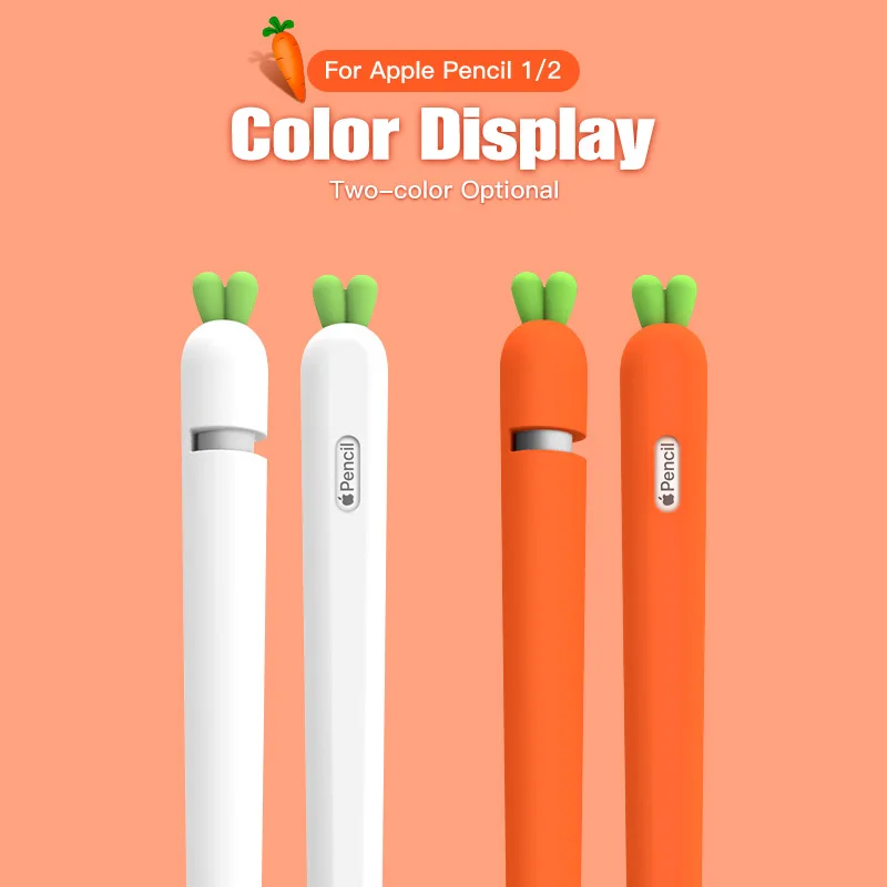Soft Silicone Cover Case For Apple Pencil 1 2 Ipad Stylus Pen Sleeve apple pencil case apple pencil cover
