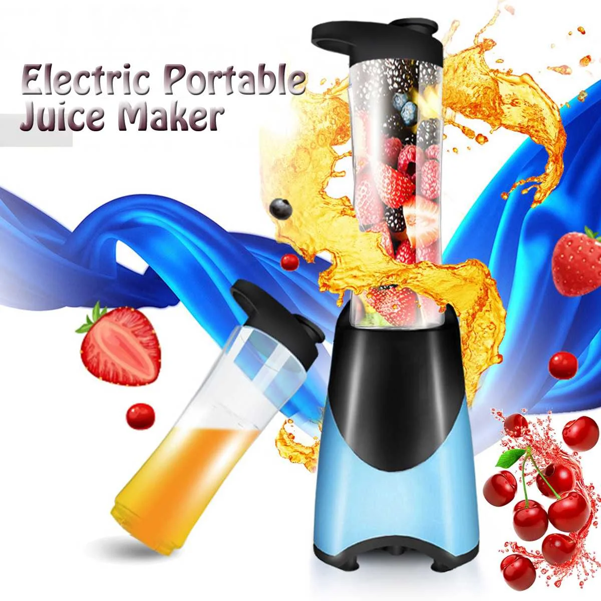 

New Multifunction Juice Maker Machine Portable Electric Juicer Mini Fruit Mixers Juicers Fruit Extractors Food Milkshake