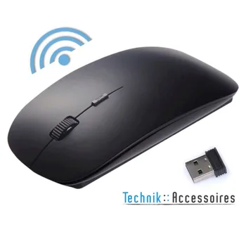 

1600 DPI Wireless USB Mouse PC Wireless Receiver Super Slim Mouse For Computer Laptop Notebook Black/White