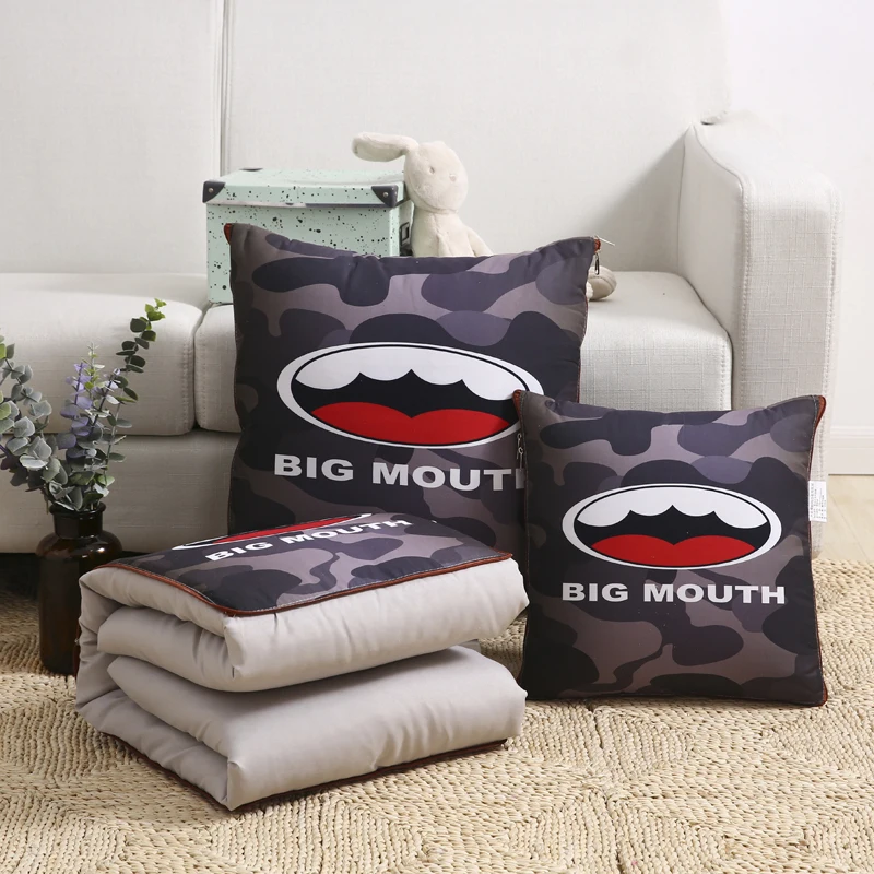 

New Design afternoon nap travel Quilt And Pillow Multifunctional Vehicle Pillow And Quilt