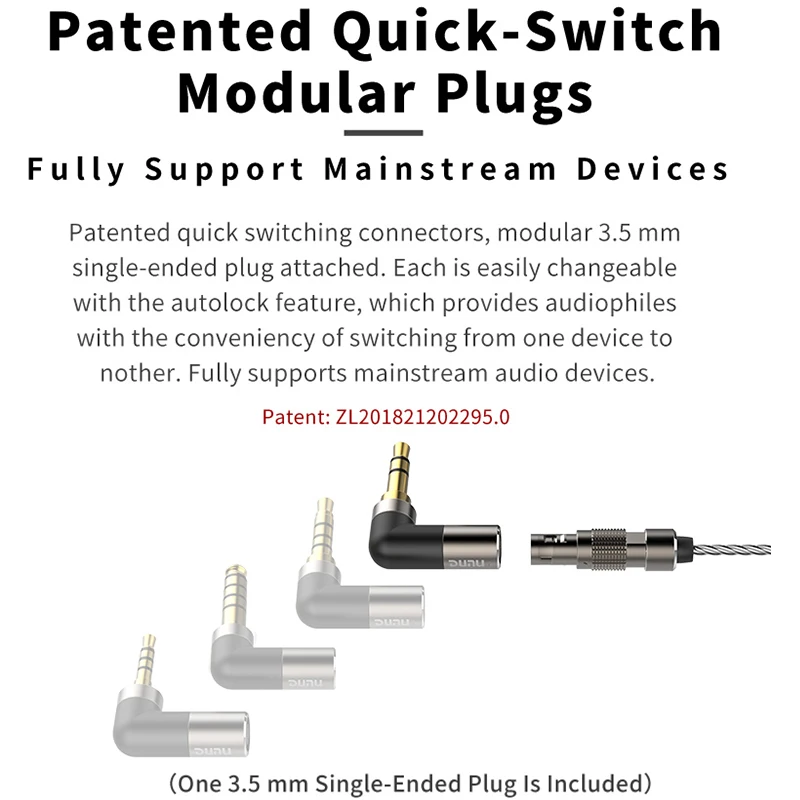 DUNU DK2001 HiFi Audio 3BA+1DD Hybrid Drivers In