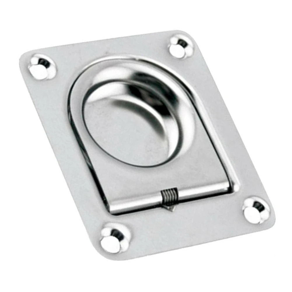 High Quality Lift Pull Ring Handle For Boat Hatch Locker Cabinet Durable Useful