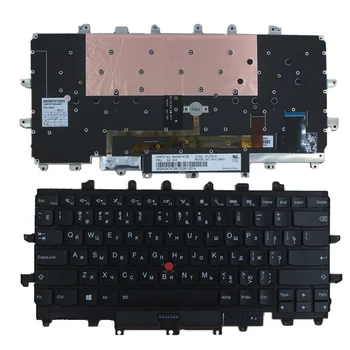 

NEW RU keyboard for Lenovo Thinkpad Carbon X1 Gen 4 4th 2016 laptop Keyboard Backlit Russian No frame black