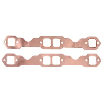 

2PCS SBC Oval Port Copper Header Exhaust Gaskets for CHEVY 283-327-350-383-400 Engines