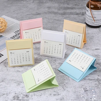 

1pcs 2021 Mini Hand Account Desktop Decoration Desktop Calendar Daily Schedule Table Planner Yearly Agenda Organizer Office