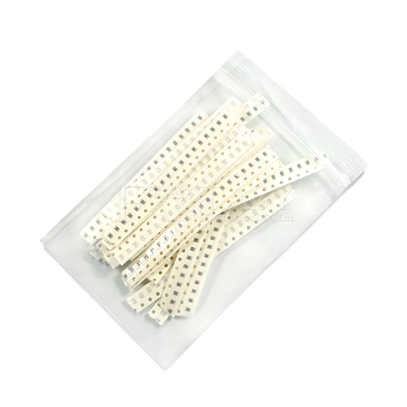 20Value * 20PCS =400PCS 0805 SMD Resistor Kit 1% 1/8W (10 ohm~1M ohm) component diy samples kit new and original