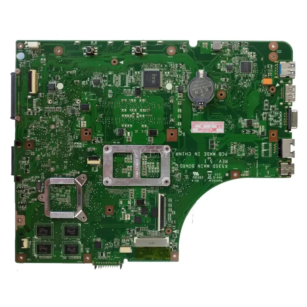 Материнская плата для ноутбука ASUS K53SD K53S A53S материнская плата K53SD тест ОК материнская плата GT610M 1 ГБ HM65