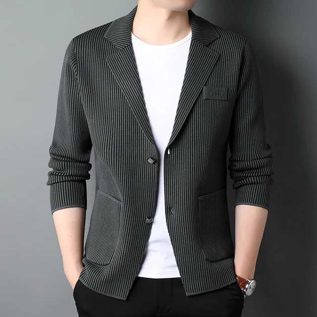 2022 Blazer Jacket Elegant Stylish Knitted Suit 2