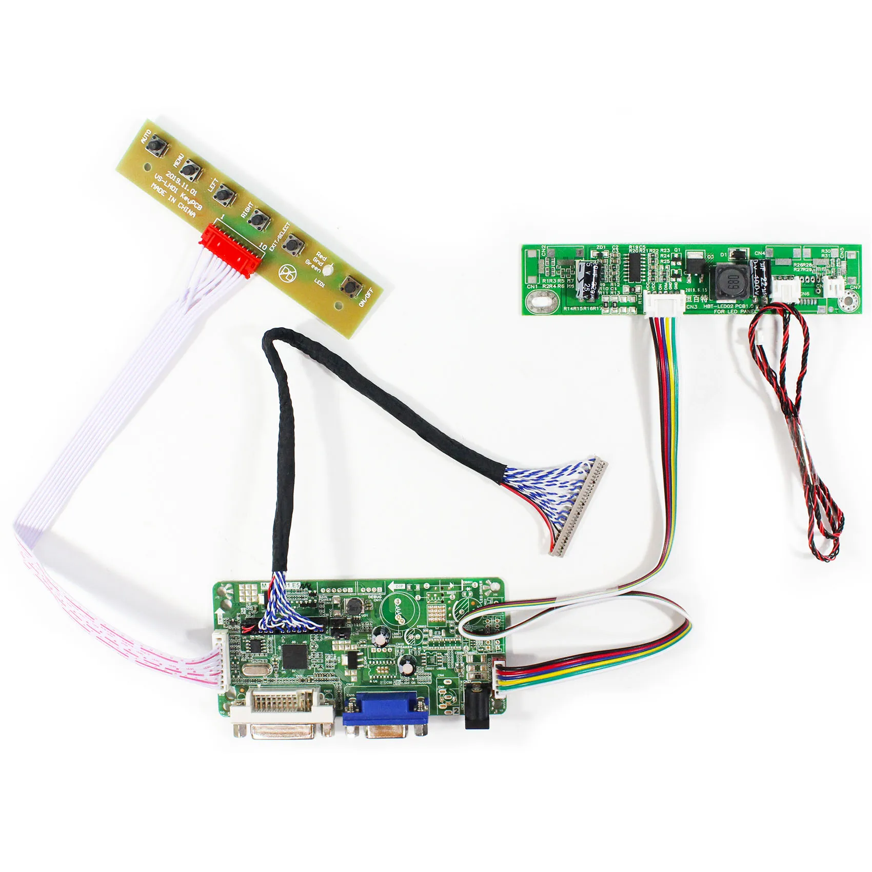 

VGA DVI LCD Controller Board RT2281 For 19inch G190ETN01.1 1280X1024 LCD Screen