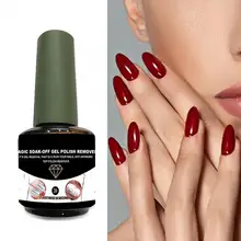 

50% Hot Sale 15ml Nail UV Gel Soak Off Magic Nail Polish Remover Manicure Cleaning Tool