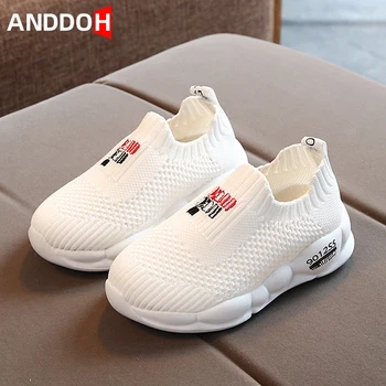 

Size 21-30 Baby Running Sport Shoes Boys Sneakers with Breathable Girls Anti-slippery Sneakers Children Lightweight Casual Shoes
