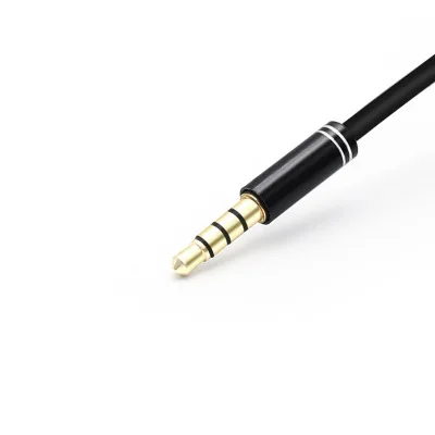 30pcs 3 5mm Jack Headphone Mic Audio Splitter Gold Plated Aux Extension Adapter Cable Cord for Computer PC Microphone