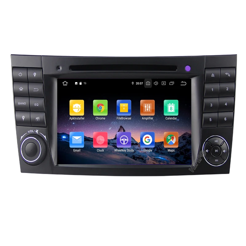 Top DSP IPS 4G+64G Android 9.0 din car DVD player For Mercedes Benz E-class W211 E200 E220 E300 E350 E240 E270 E280 CLS CLASS W219 2