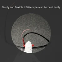 KDEAM-gafas de sol ovaladas sin montura para hombre, lentes polarizadas TR90, Material TAC, cubierta de pie de goma suave - Imagen 3