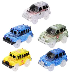 1 шт. электронный светодиодный игрушечный автомобиль с мигающими огнями, детские развивающие игрушки, подарок на день рождения для детей