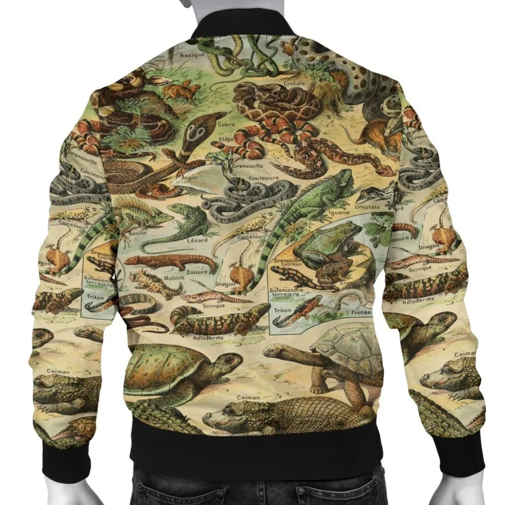 Bomber Jacket - Reptiles 3