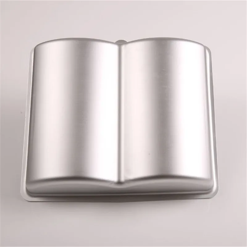 Moule A Gateau D Anniversaire En Metal Livre Ouvert 3d Decoration De Gateau En Alliage D Aluminium Ustensiles De Cuisson Bricolage Outils De Cuisine Aliexpress